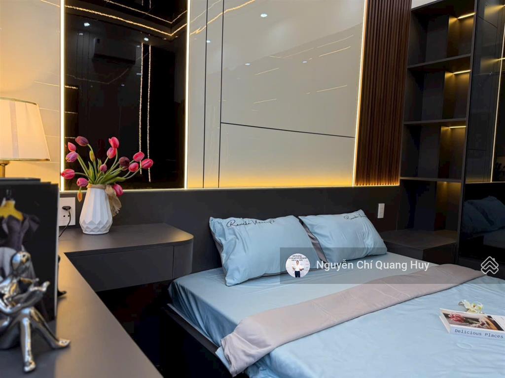 Nhà phố đủ nội thất  hẻm 3,5m 1113 huỳnh tấn phát phú thuận  4,85m x 11m sổ hồng  giá 6,95 tỷ