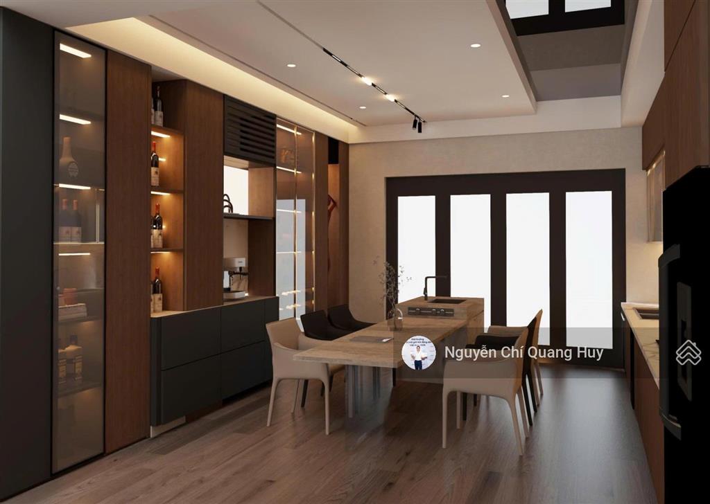 Nhà phố hiện đại dân trí cao gần cư xá ngân hàng đường rộng 8m lâm văn bền 4,5m x 18m giá 17,68 tỷ