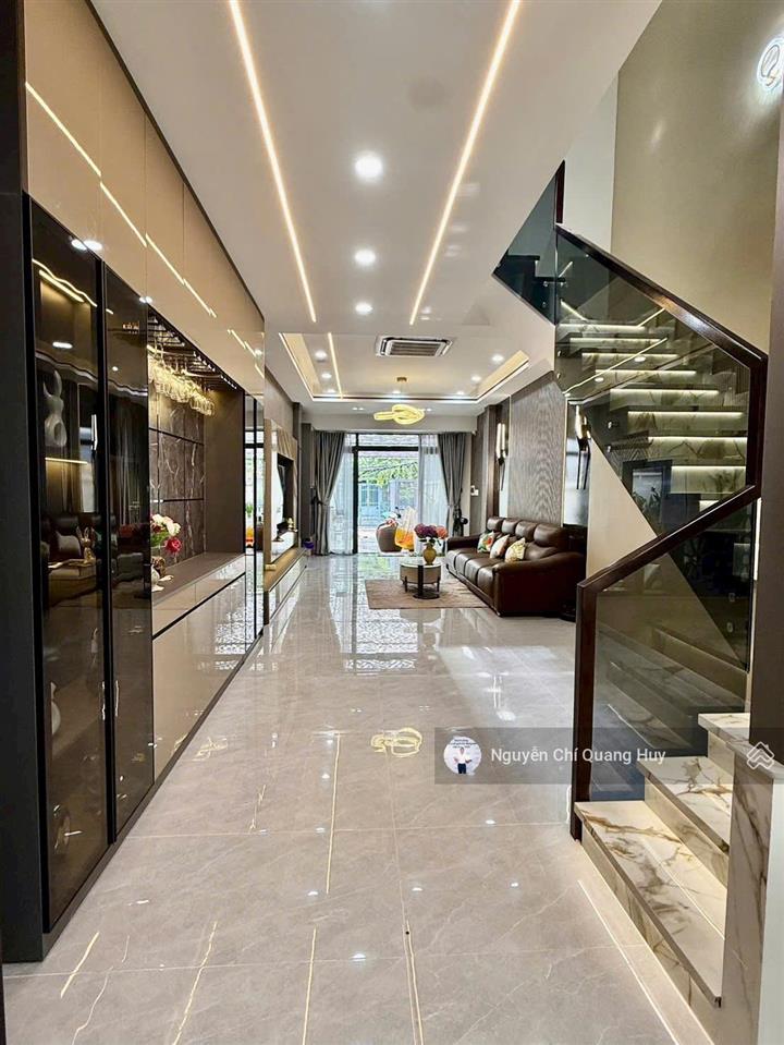 Nhà phố khu dân cư cao cấp văn minh  đường thông xe hơi chuyên dùng chính  4m x 29m giá 14,5 tỷ