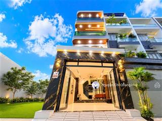 Nhà phố khu dân cư cao cấp văn minh  đường rộng 8m huỳnh tấn phát  5m x 20m thang máy giá 11,9 tỷ
