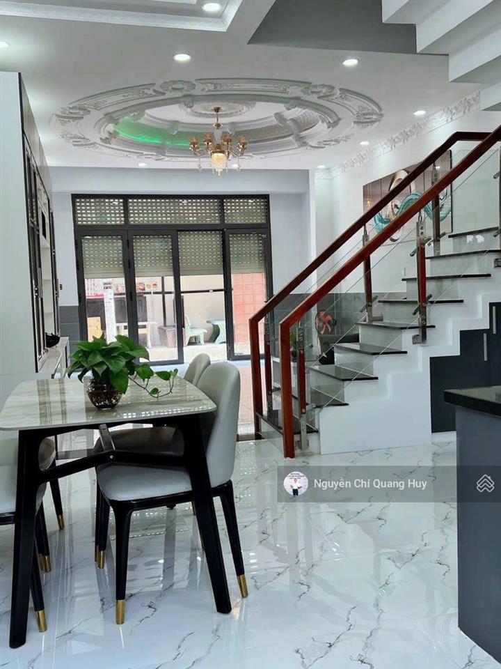 Nhà phố hiện đại  khu dân cư hiện hữu  hẻm 994 huỳnh tấn phát  5m x 12,5m sổ hồng giá 6,99 tỷ