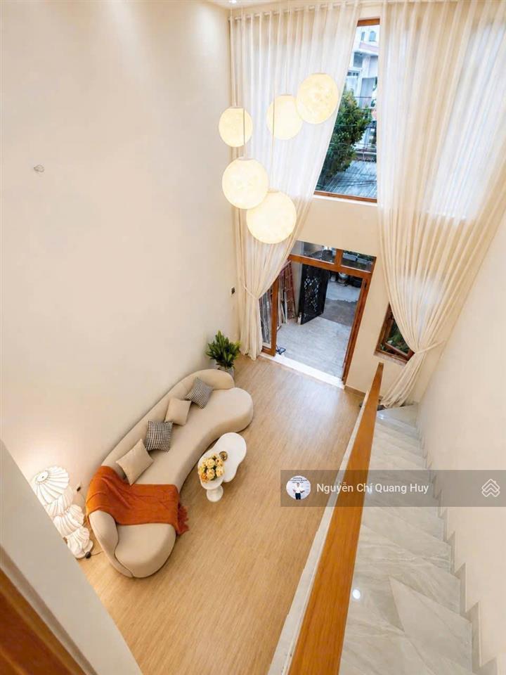 Nhà phố hiện đại  khu dân cư an ninh, hiện hữu  hẻm 3m đặng nhữ lâm gần công an thị trấn