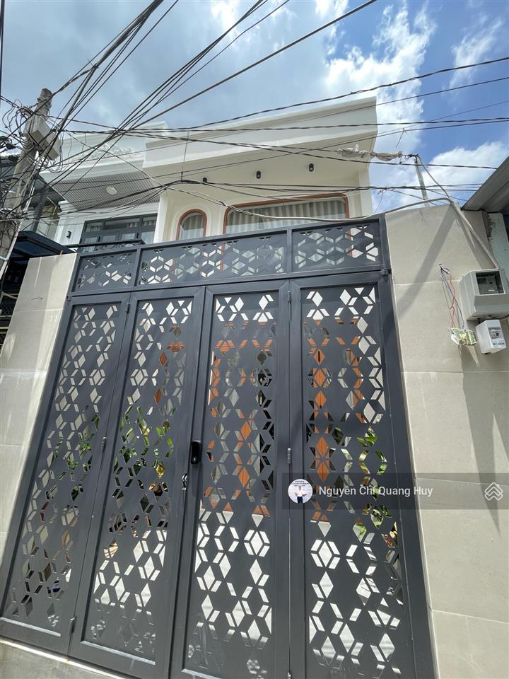 Nhà phố hiện đại  khu dân cư an ninh, hiện hữu  hẻm 3m đặng nhữ lâm gần công an thị trấn
