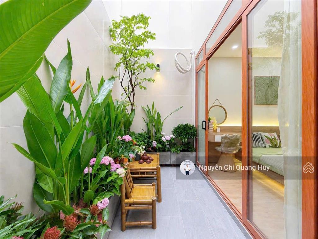 Nhà phố hiện đại  khu dân cư an ninh, hiện hữu  hẻm 3m đặng nhữ lâm gần công an thị trấn