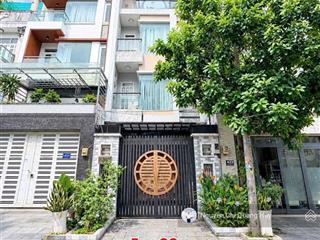 Nhà phố khu dân dư cao cấp văn minh đường rộng 12m phú thuận quận 7  5m x 20m sổ hồng giá 13,5 tỷ