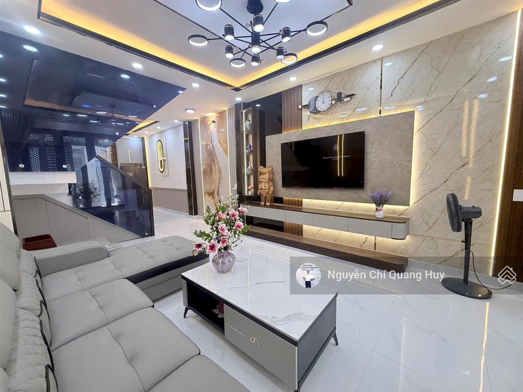 Nhà phố khu dân cư hiện hữu  hẻm 3,5m huỳnh tấn phát kết nối lotte, himlam  4m x 16m giá 7,9 tỷ