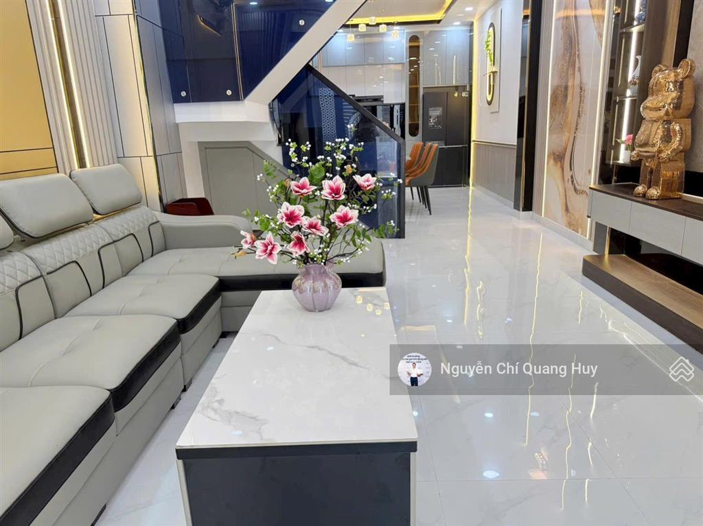 Nhà phố khu dân cư hiện hữu  hẻm 3,5m huỳnh tấn phát kết nối lotte, himlam  4m x 16m giá 7,9 tỷ