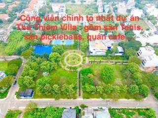 Bán nền villa thủ thiêm giá chỉ 155tr/m2