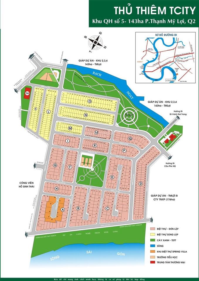 Bán nền biệt thự villa thủ thiêm hiếm có
