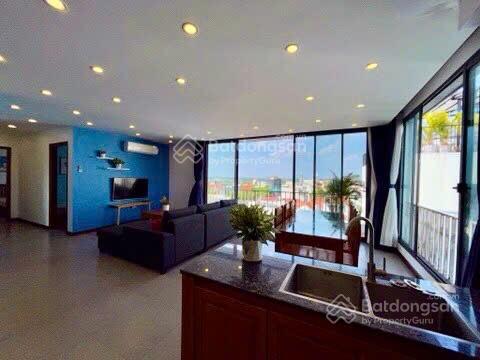 Bán toà chdv 9 tầng vip quảng bá, diện tích 129m2, mt 13,7m, dòng tiền cao, view hồ, sổ vuông đẹp