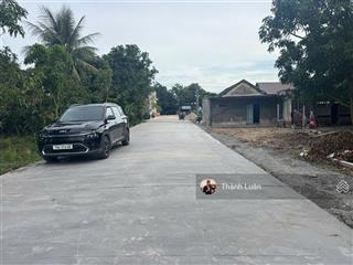 Bán đất full thổ cư 123m2 tại hòa tiến  cam nghĩa, mặt tiền 5m, đường 2 ô tô tránh nhau, gần vin