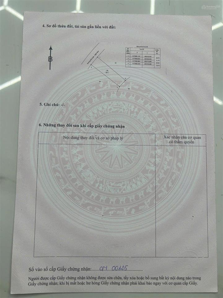 Bán đất thổ cư 627 m2 tại mặt phố mỹ xuân  ngãi giao, gần trg mầm non hắc dịch, đối diện kcn hd