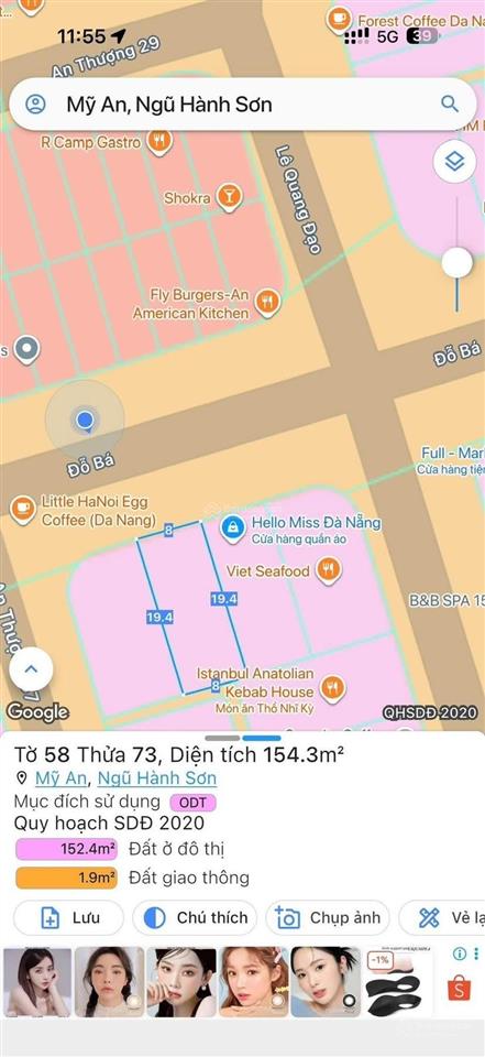 Bán đất mt đỗ bá  sát ngã tư lê quang đạo ngay phố tây  gọi sa