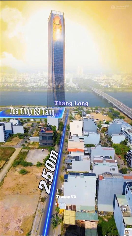 Lô góc cực hiếm khu đà nẵng  downtown ngay tòa 69 tầng  doãn khuê & nại nam. giá 47 tỷ  gọi sa