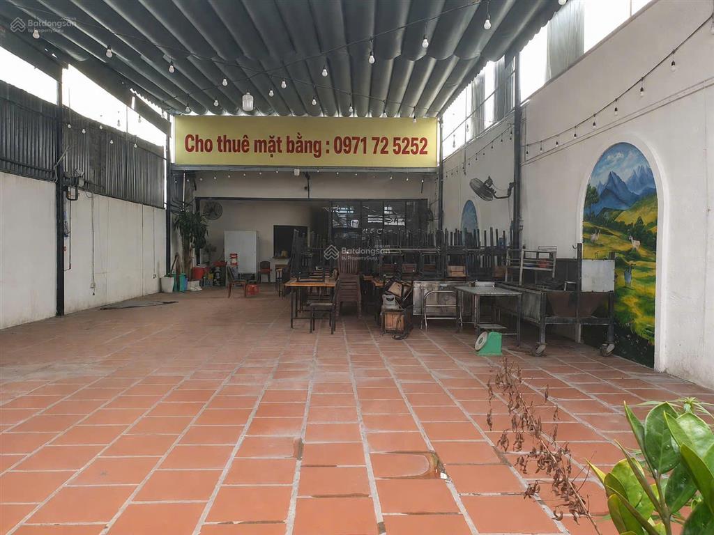 Cho thuê mặt bằng f&b trục đường trương công định, vũng tàu