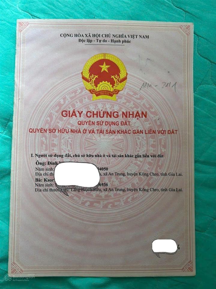 Bán đất giá tốt huyện kông chro, gia lai, diện tích rộng 1324,2 m2, pháp lý rõ ràng, chỉ 290 tr