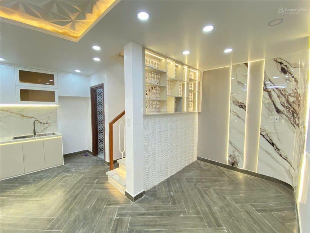 Nhà phố hiện đại full nt  hẻm 3m đường lưu trọng lư  cách mt chỉ 20m