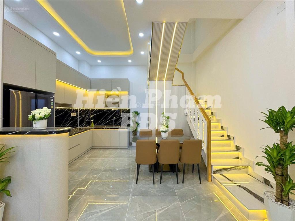Nhà mới xây 100% hẻm 1830 huỳnh tấn phát  đối diện công an thị trấn nhà bè