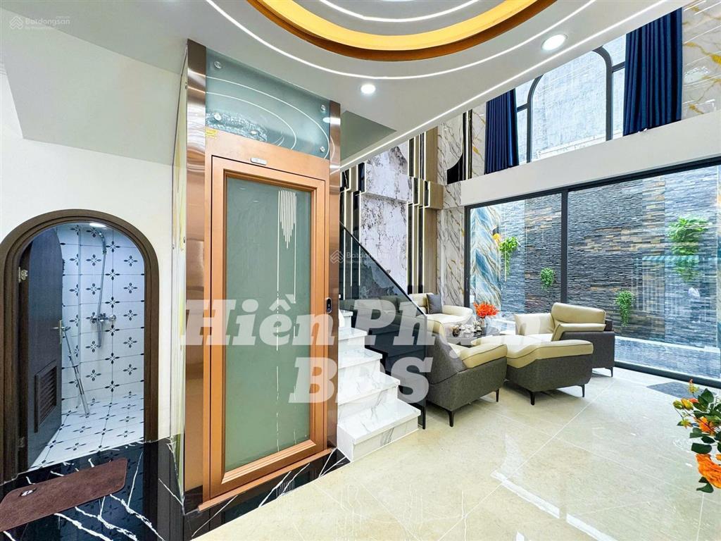 Nhà phố 5 tầng mới xây hẻm xe hơi 76 dương cát lợi