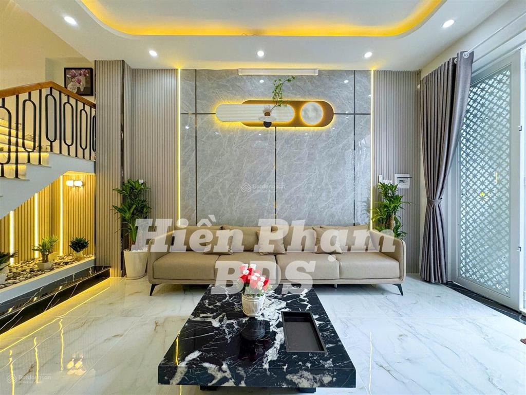 Nhà mới hiện đại 2 lầu st hẻm 1942 huỳnh tấn phát  nhà bè