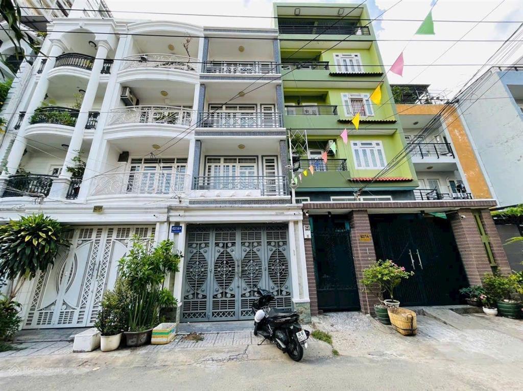 Nhà phố 4 tầng mtkd hẻm 14m lâm văn bền p. tân kiểng q7