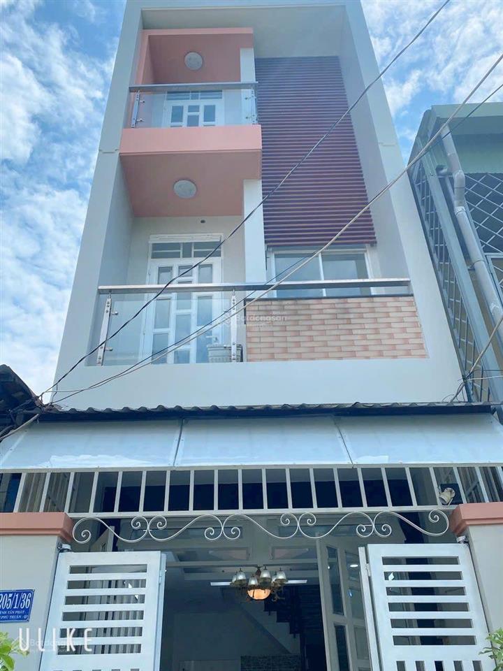 Nhà phố 3 tầng hẻm 1205 huỳnh tấn phát  cạnh pmh