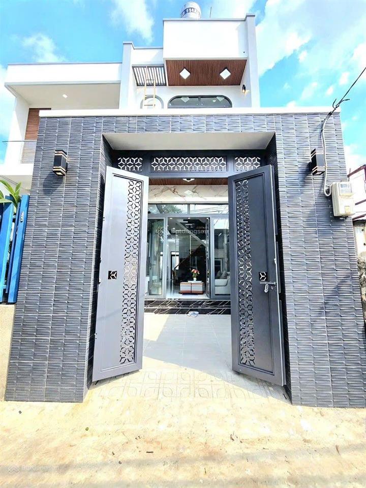 Nhà mới xây 2 tầng mtkd hẻm huỳnh tấn phát  cách mt chỉ 30m
