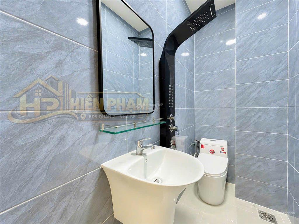Nhà mới full nt 3 tầng hxh 749 huỳnh tấn phát  liền kề đô thị pmh