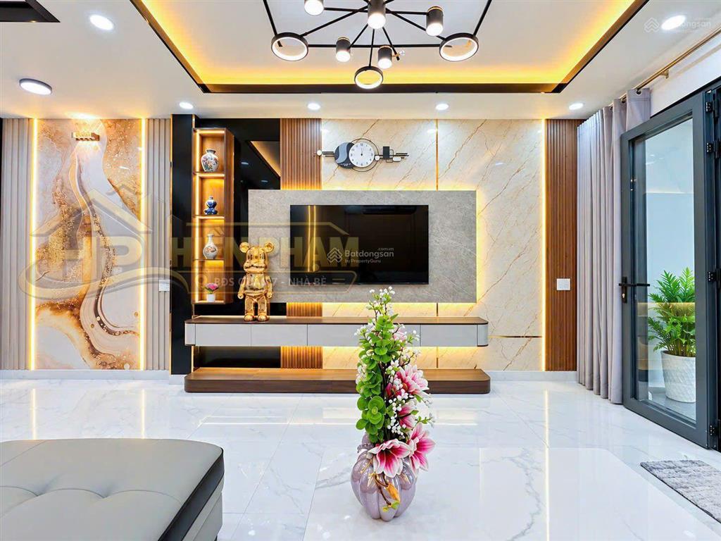 Nhà mới full nt 3 tầng hxh 749 huỳnh tấn phát  liền kề đô thị pmh