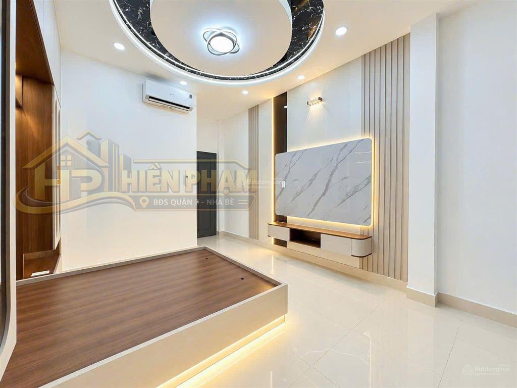 Nhà mới full nt 3 tầng hxh 749 huỳnh tấn phát  liền kề đô thị pmh