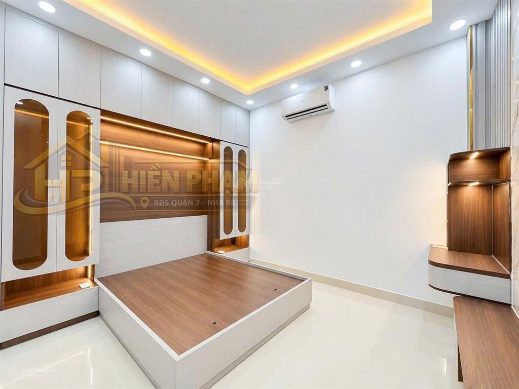 Nhà mới full nt 3 tầng hxh 749 huỳnh tấn phát  liền kề đô thị pmh