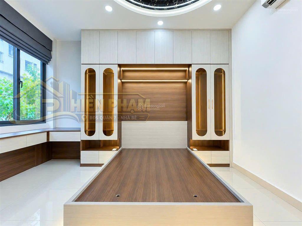 Nhà mới full nt 3 tầng hxh 749 huỳnh tấn phát  liền kề đô thị pmh