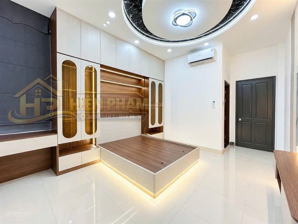 Nhà mới full nt 3 tầng hxh 749 huỳnh tấn phát  liền kề đô thị pmh