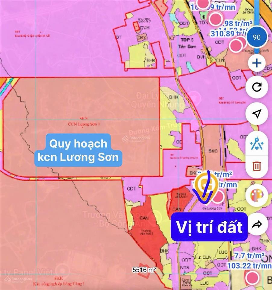 Đất full thổ cư phường bách quang thái nguyên giá vài trăm