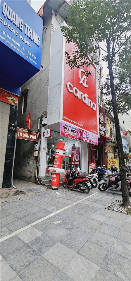 Mặt phố quang trung  lô góc vị trí vàng  đối diện chợ hà đông  kinh doanh bất chấp!