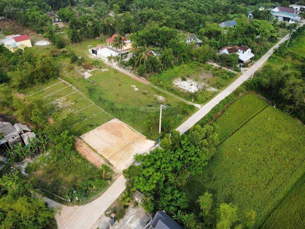Mặt tiền đường phạm văn điển, xã phú vang, tp huế. diện tích đẹp để đầu tư và an cư.