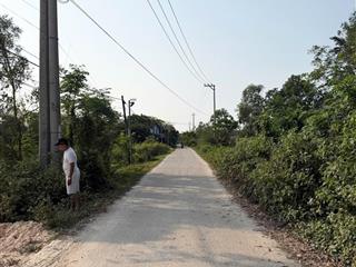 Mặt tiền đường phạm văn điển, xã phú vang, tp huế. diện tích đẹp để đầu tư và an cư.
