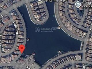 Siêu phẩm biệt thự đơn lập 2 mặt tiền  nhà view hồ điều hòa đẳng cấp nhất khu lideco