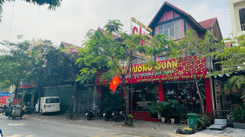 Biệt thự siêu đẹp khu vip bán đảo linh đàm  vị trí kinh doanh đắc địa 58 tỷ.