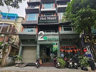 Bán nhà mặt phố xuân thuỷ 131mx8tầng 70tỷ. sổ gửi ngân hàng.