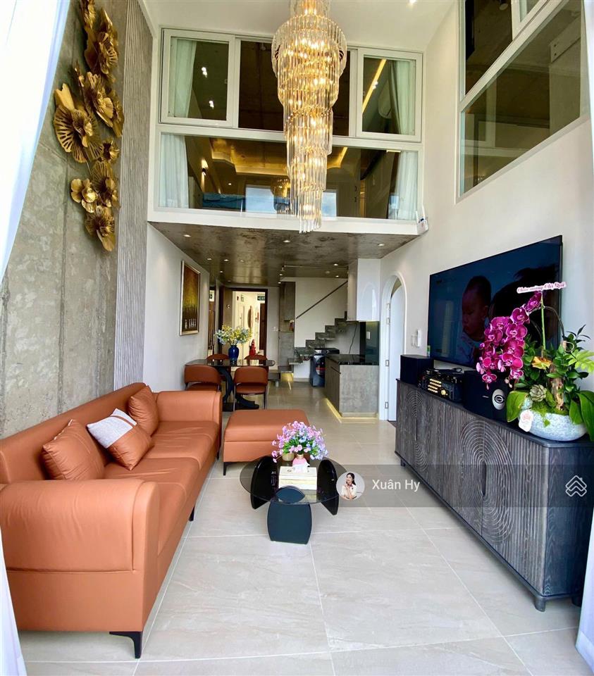 Sống chất nghệ thuật tại lofthouse the galleria 72m2 full nội thất, view sông và hồ bơi cực chill
