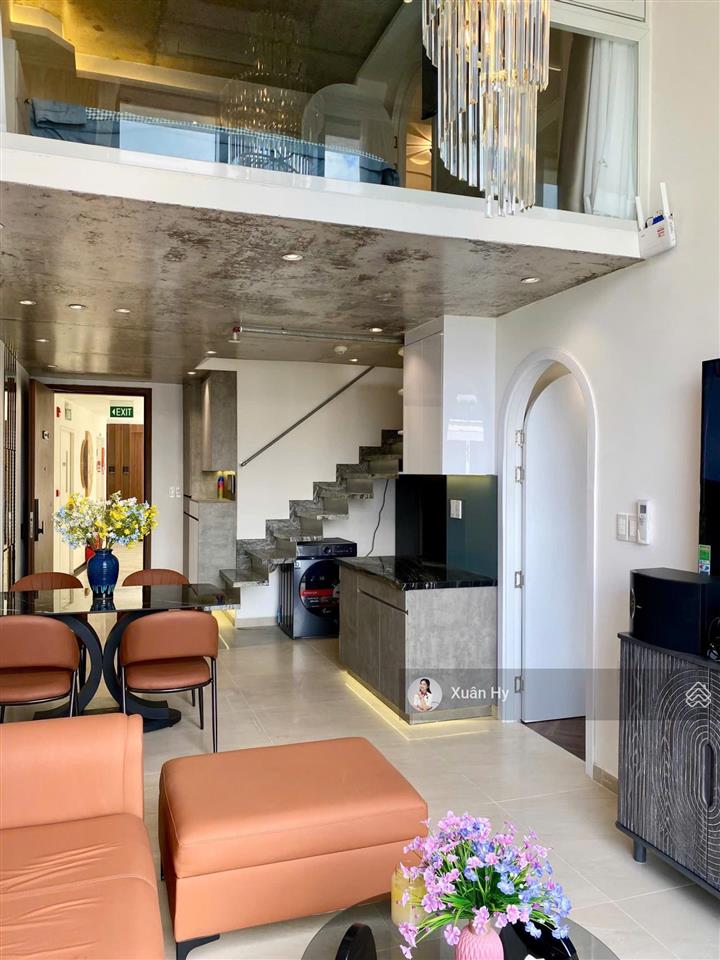 Sống chất nghệ thuật tại lofthouse the galleria 72m2 full nội thất, view sông và hồ bơi cực chill