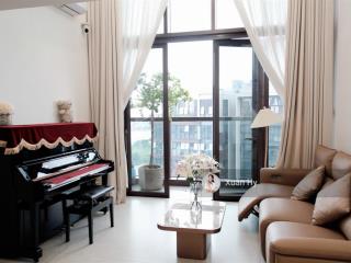 Hàng độc bán lofthouse the galleria (89m2)  view sông  trần cao đẳng cấp  giá tốt