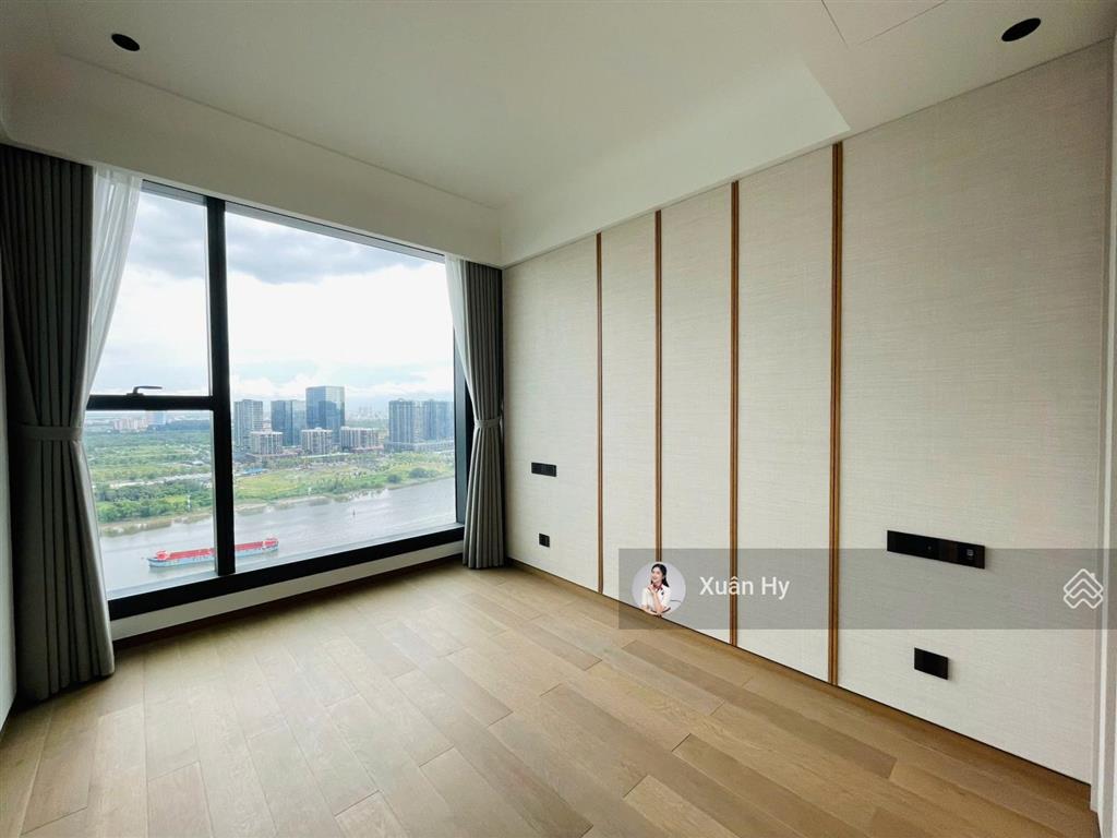 View trực diện sông & cầu ba son  cho thuê 3pn grand marina saigon tòa sea full nội thất