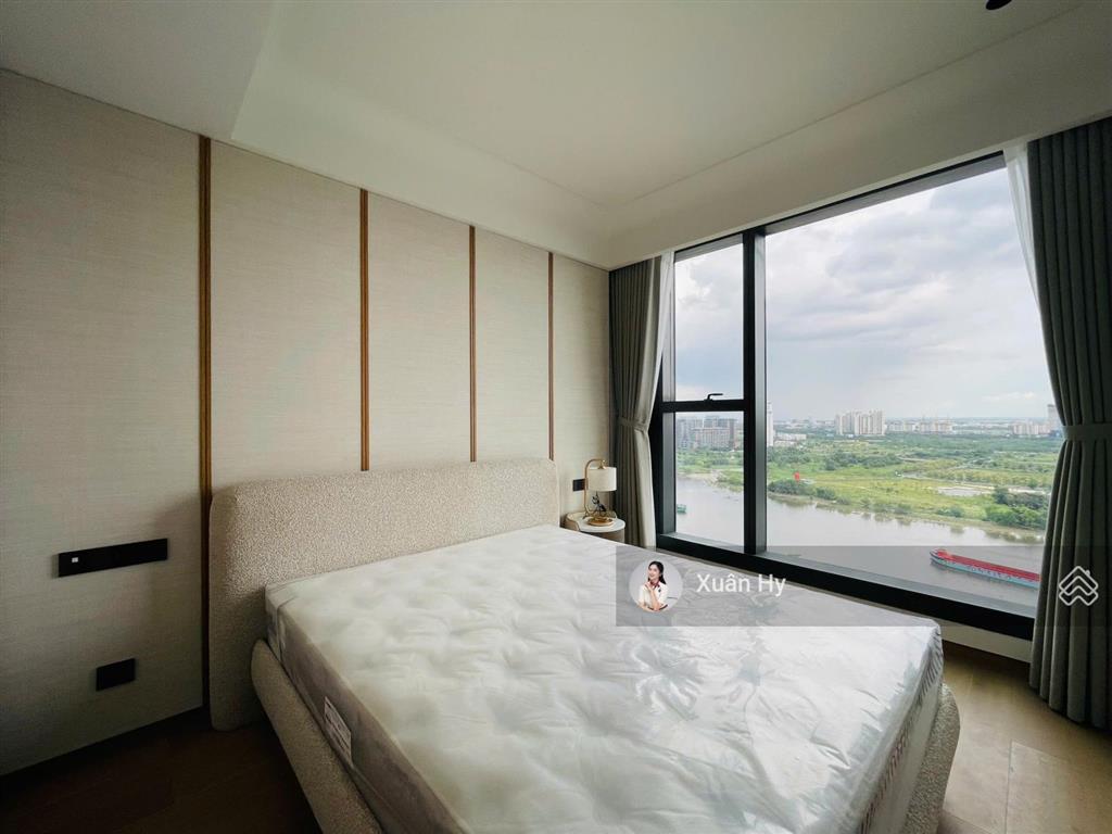 View trực diện sông & cầu ba son  cho thuê 3pn grand marina saigon tòa sea full nội thất