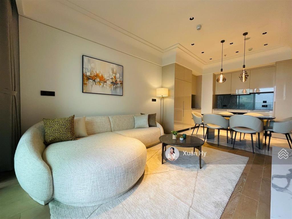 View trực diện sông & cầu ba son  cho thuê 3pn grand marina saigon tòa sea full nội thất