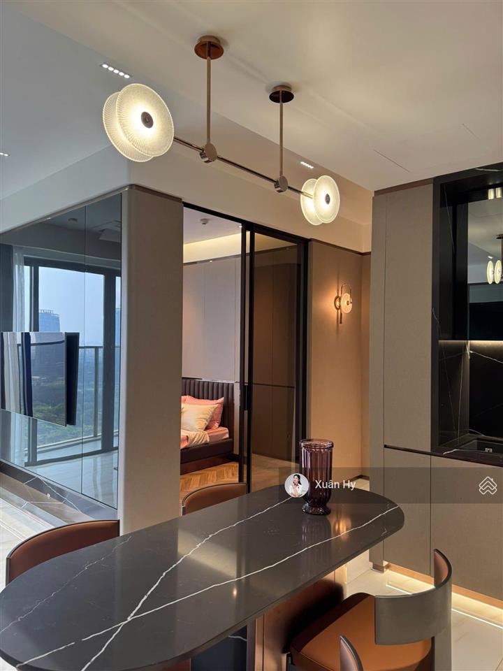 View bitexco & sông  cho thuê 2pn the opera metropole full nội thất thiết kế đẹp sang trọng