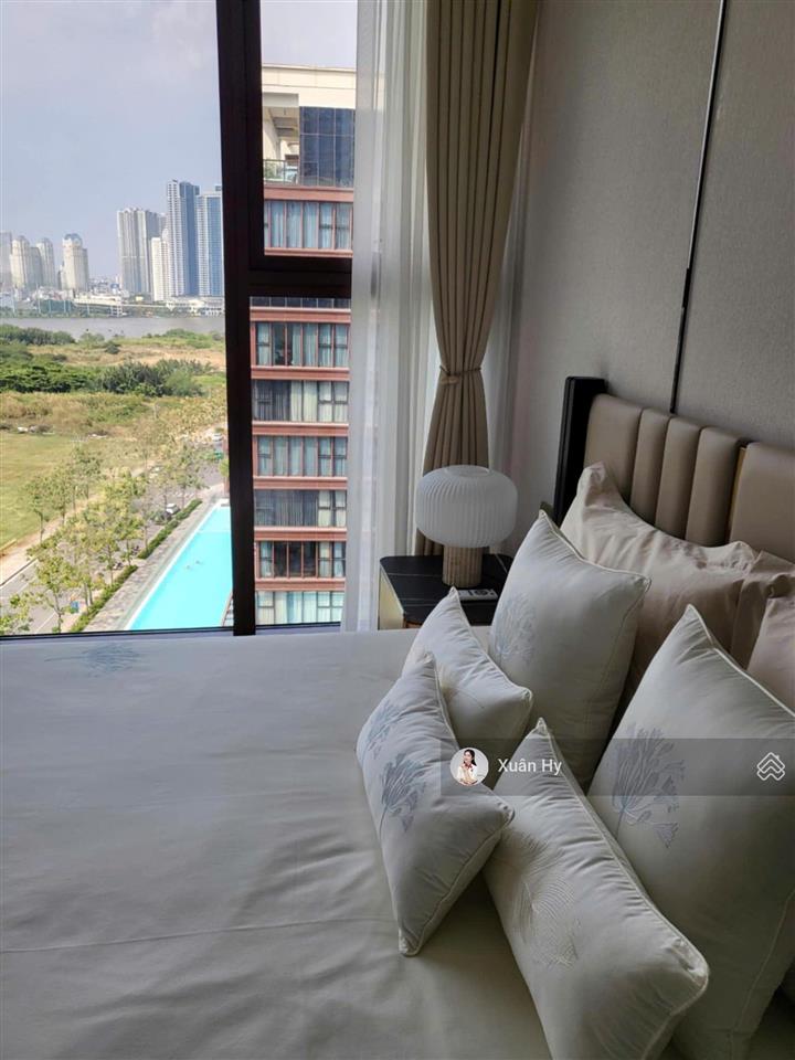 Căn góc 179m2  view trực diện sông & bitexco cho thuê 4pn the metropole thủ thiêm full nt