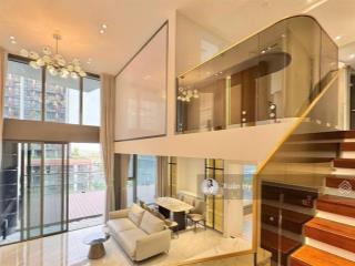 Lofthouse căn góc 187m2  view sông & cầu ba son  cho thuê 3pn the opera thủ thiêm full nt