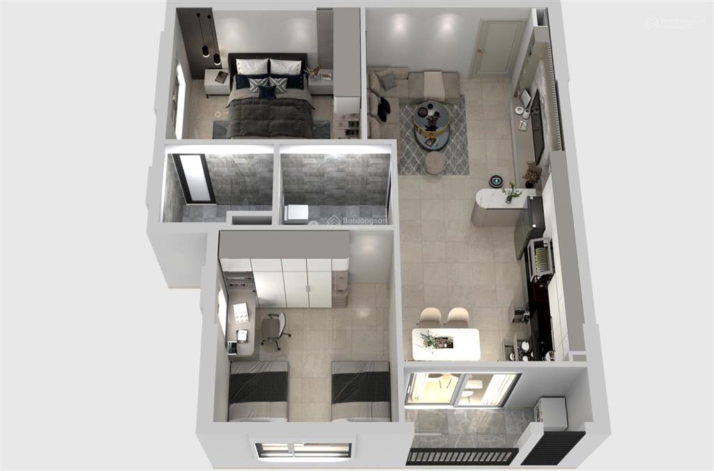 Căn nổi bật dự án damsan căn góc tầng 15, view lý bôn